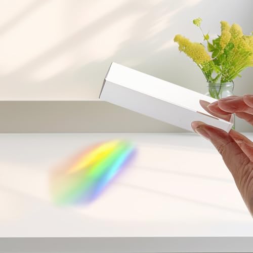 3pc Crystal Triangular Optical Prisms Set 2" 4" 6"Lengths