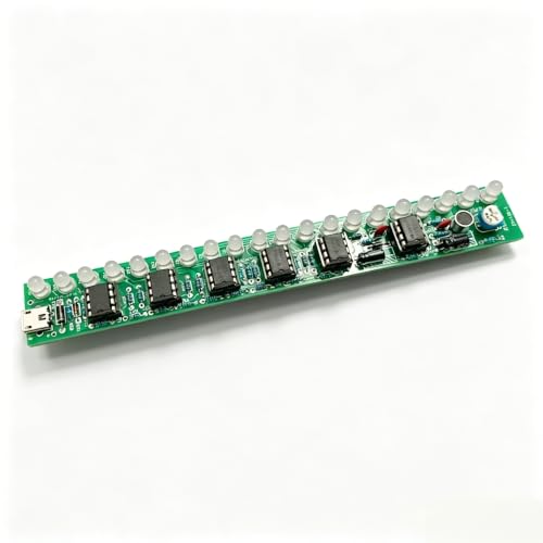 ISolderStore Soldering Practice Kit CD4017 LED Chasing Light Soldering Electronics Kit LED DIY Kit Soldering Project