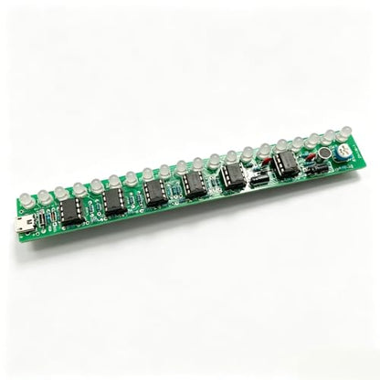 ISolderStore Soldering Practice Kit CD4017 LED Chasing Light Soldering Electronics Kit LED DIY Kit Soldering Project