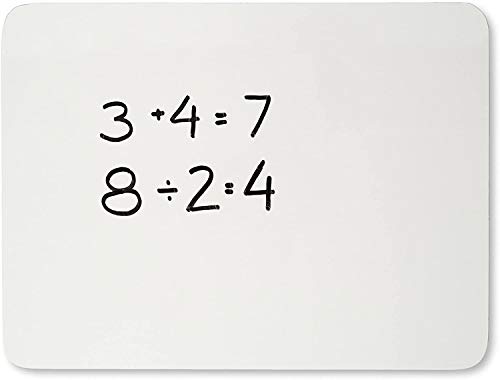 Charles Leonard Magnetic Dry Erase Board Classroom Pack - Mini Lapboard School Supplies – Set of 12 Two-Sided Plain/Plain Dry Erasable White Boards, 9x12 Inches (35130-12) - color: Plain, size: 9" x 12" (12-Pack), style: 2-sided Magnetic