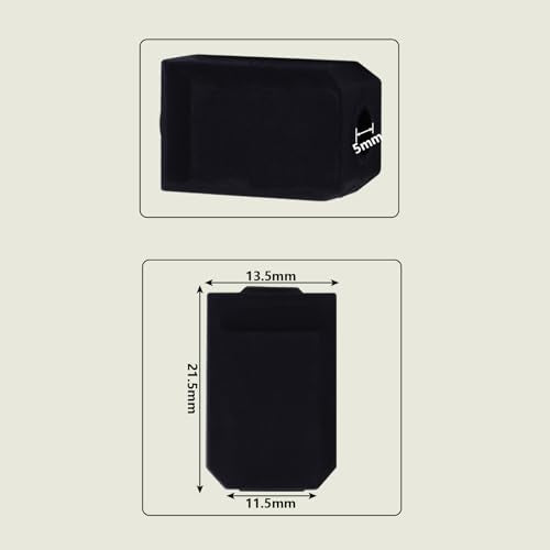 5PCS P1/X1 Series Silicone Socks, 3D Printer 300℃ High Temperature Resistance Hotend Nozzle Silicone Socks Cover for Bambu Lab P1P, P1S, X1, X1C, X1E - style: X1/P1