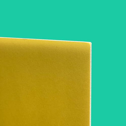 Flipside Products 36” x 48” Foam Project Boards for Presentations, Science Fair, School Projects, Event Displays and Trifold Picture Board - Yellow 3/16'' Thick - 10 Pack - color: Yellow, style: 10 Pack