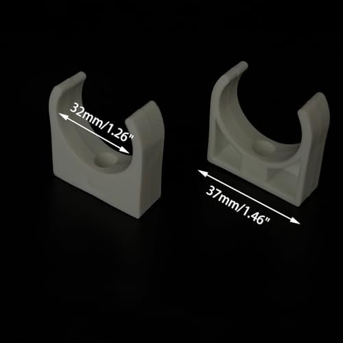15PCS Toy Motor Plastic Base Mounting Bracket Holder Motor Mounting Fixing Seat for DIY Toy Car Motor Parts (32mm Diameter) - style: 32mm Diameter