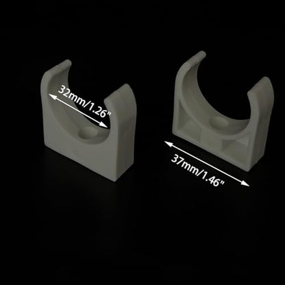 15PCS Toy Motor Plastic Base Mounting Bracket Holder Motor Mounting Fixing Seat for DIY Toy Car Motor Parts (32mm Diameter) - style: 32mm Diameter