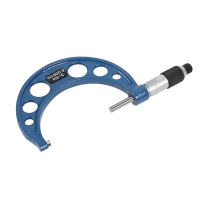 HFS(R) 3-4" Range Outside Micrometer - Ultra-High Precision, 0.0001" Graduation - size: 3-4"x0.0001", style: Pro Ratchet Comfort