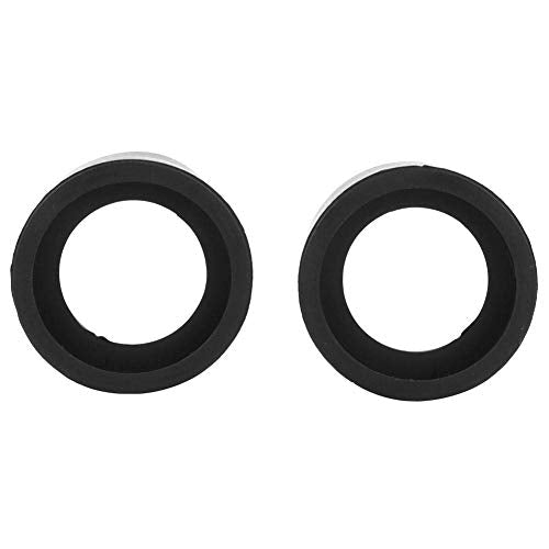 Oumefar 2Pcs 36mm Microscope Eyepiece Covers Rubber Eyepiece Cover Accessory Guards Eyeshields Telescope Protector Rubber Eyecups for Stereo Microscope, for Lab Educational(KP-H2 Flat Angle)