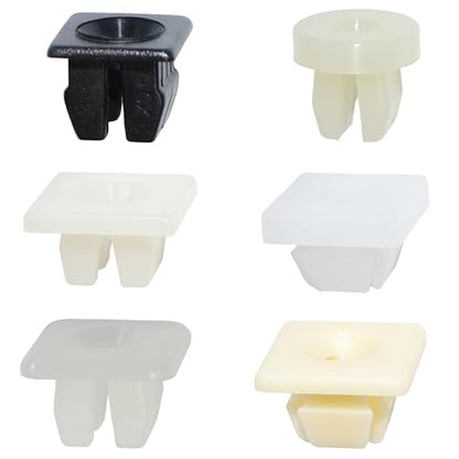 240pcs Grille Headlight Bezel Nylon Nut License Plate Nut #6,#8,#10,#12,#14 - size: 24 Size 240pcs B