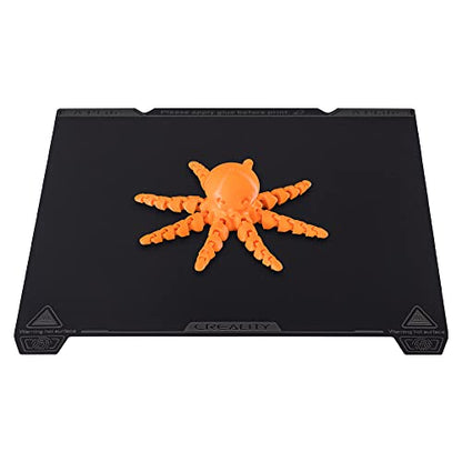 Creality Ender 3 V3 Se Build Plate, 235 * 235mm Smooth PEI Bed Plate, Flexible Removable Spring Steel Print Platform for Ender-3 S1/S1 Pro/5 S1/3 V3 Se/3 V3 Ke/3 V3/Cr-10 Se/K1-Without Soft Magnetic - style: V3 SE Smooth PEI Plate