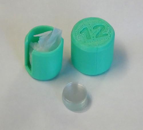 Round Glass Coverslips for Microscope Slides, Circular Cover Slip (Diameter 12 mm) - size: Diameter 12 mm
