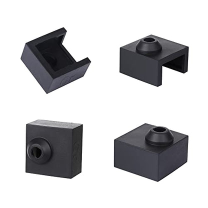 4PCS Official Creality 3D Printer Hotend Silicone Sock Heater Block