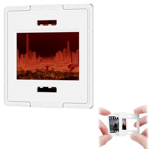 50 Pairs 35mm Slide Film Mounts to Holder 50 Sheets of Film, with Snap-in Design & Precisely Position, Premium Scanning Accessories Worked Well with Most Projectors Scanners Viewer Trays Binder Box - color: 50 Pairs (100 pcs)