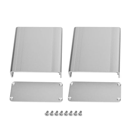 Aluminum Cooling Enclosure Case 38x88x100mm – Heat Dissipation DIY Project Box for Circuit Boards, Die Casting with Sandblasted Surface