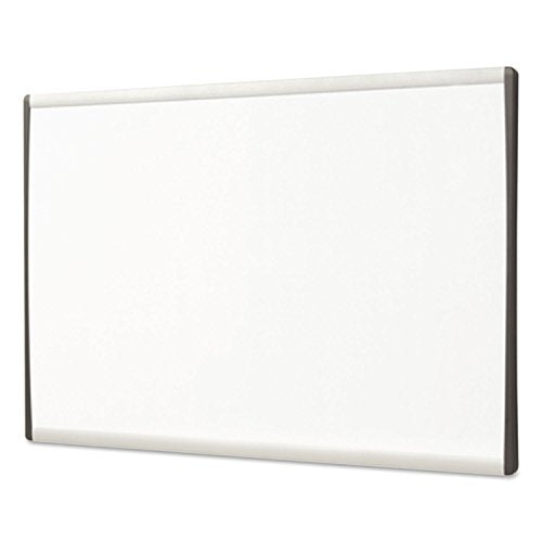 Quartet Dry Erase Board, Magnetic, 14" x 11", Whiteboard, Cubicle, Arc, Aluminum Frame (ARC1411) - size: 11"W x 14"H, style: Dry Erase