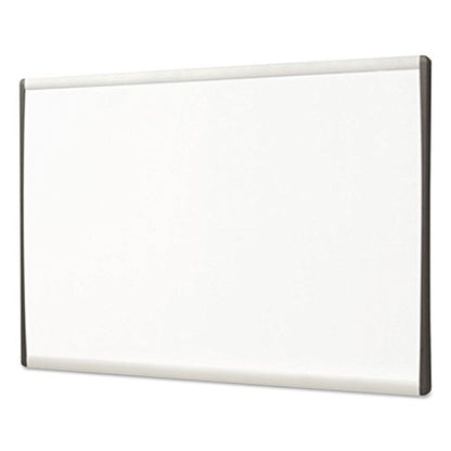 Quartet Dry Erase Board, Magnetic, 14" x 11", Whiteboard, Cubicle, Arc, Aluminum Frame (ARC1411) - size: 11"W x 14"H, style: Dry Erase