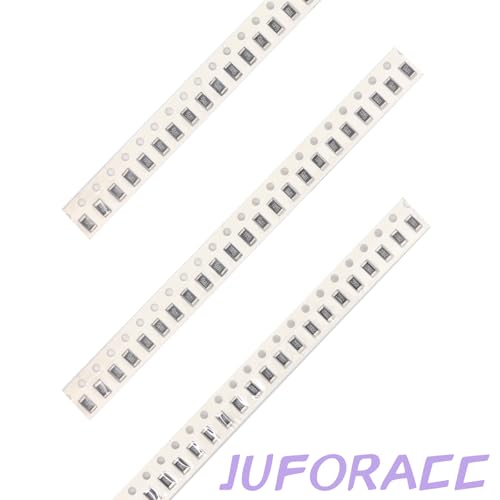 1500PCS 1206 SMD Resistor Kit 0-10M Ω ohm 60 Values 1/4 Watt 0.25W ±1% Tolerance Thick Film 0-10MR SMT Chip Resistors Assortment Set