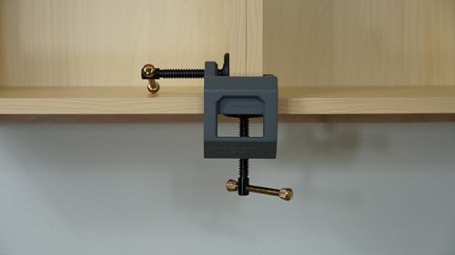 Massca Dual Action Case Clamp – Frameless Cabinet Clamp for 3D Alignment, Cabinet Installation Tool for Kitchen & Bath Cabinets, Commercial Casework, Closets & Garage Systems, Woodworking Clamp