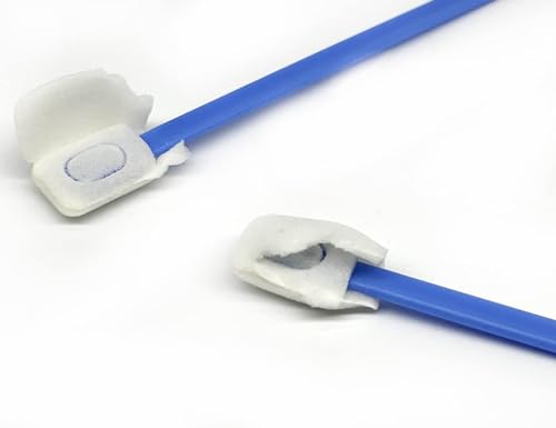 5.11'' Foam Swabs, DTF Cleaning Swabs (200 Count, Blue) - color: Blue 200