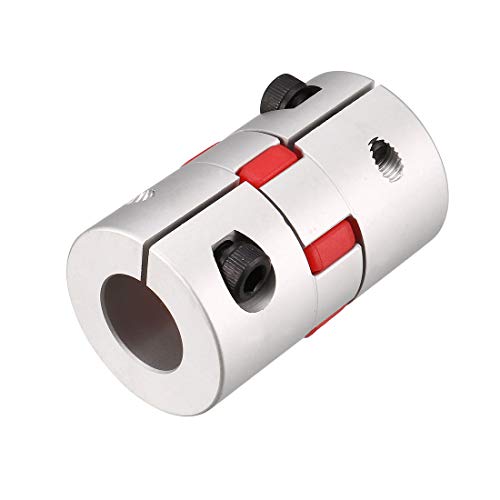 uxcell Shaft Coupling 20mm to 20mm Bore L66xD40 Flexible Coupler Joint for Servo Stepped Motor - size: L66xD40 20mm to 20mm