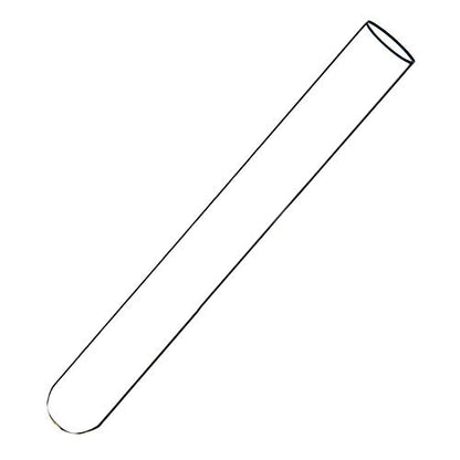 10Pcs 18x150mm Borosilicate Glass Test Tube 25ml OD 18mm Length 150mm