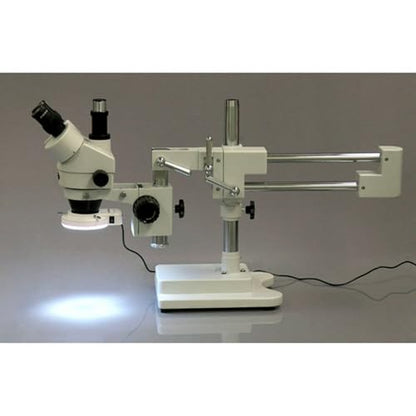 AmScope LED-144S 144 LED Compact Ring Light + Adapter - style: LED-144S