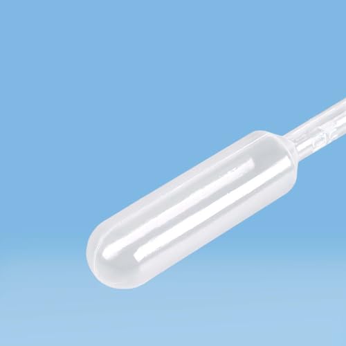 100 Pcs 3ml Plastic Pipettes - Transfer Droppers for Essential Oils, Laboratory Experiments, Cosmetics, and Liquid Dispensing