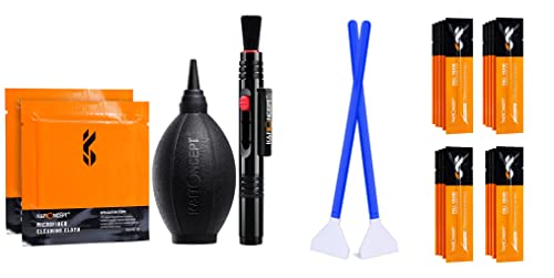 Lens Pen Kit & 20 Pack Full-Frame Sensors Cleaning Swabs