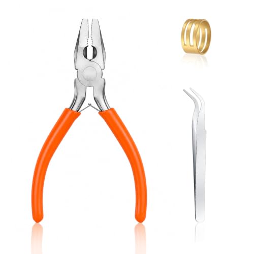Cutting Pliers, Wire Jewelry Making Tools - color: Orange-cutting Pliers
