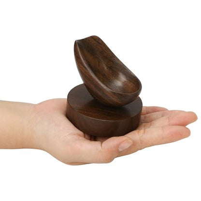 Marsrut Wooden Smoking Pipe Stand, Handmade Solid Wood Tobacco Pipe Holder Rack, Fit Most Smoke Pipes, Cupola Spoon Rest, Wooden Kits Accessory for Men