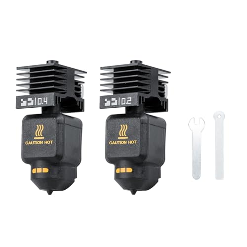 2PCS 0.4mm 0.2mm Hotend Kit for Bambu Lab P2S X2D 3D Printer - color: For P2S