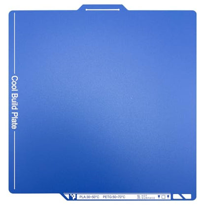 Cold Build Plate for Bambu Lab X2D P2S P1S P1P X1C X1E A1 - size: 257*257mm