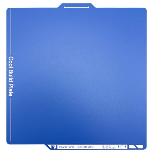 Cold Build Plate for Bambu Lab X2D P2S P1S P1P X1C X1E A1 - size: 257*257mm