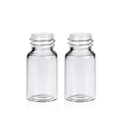 ALWSCI 100PCS 3ML Clear Tiny Glass Vials with Screw Caps - color: Clear Glass Sample Vial, size: 3ML 16*33MM