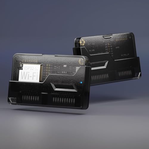 Wi-Fi Developer Board for Flipper Zero with Protective Case - Translucent Black - color: Translucent Black