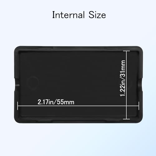 Project Box 8 Pieces Electrical Box Small Junction Box ABS Plastic Enclosure Power Electronic Case Black 2.36" x 1.42" x 0.67"(60 x 36 x 17mm) - color: Black, size: 2.36" x 1.42" x 0.67"