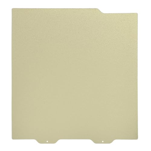 MECCANIXITY PEI Build Plate 184x184mm, Double Side Gold Textured PEI Sheet Spring Steel Build Plate for Bambu Lab P1P/P1S /X1/X1C/A1 3D Printer - size: 184x184mm, style: Double Side Gold PEI