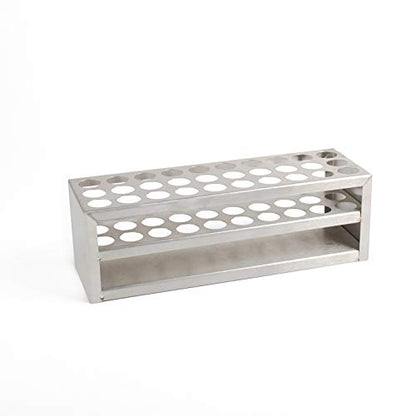 Tube Rack, Stainless Steel Material, 30Holes(3×10), Suitable for Tubes of Dia.≤18mm, TTR030-18-001 - style: 30 Holes, for Tubes of Dia.≤18mm