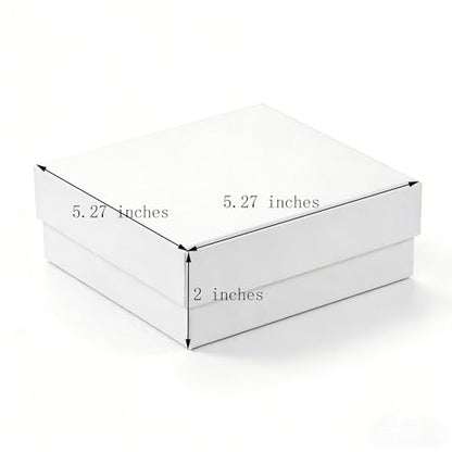 18Pcs White 81 Well Cardboard Freezer Box for Lab Storage Waterproof Coating - color: White