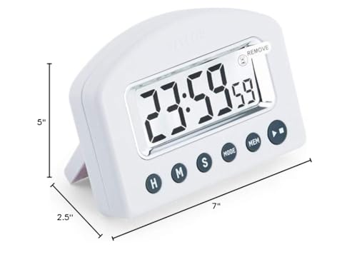 Taylor Digital Kitchen Timer with Chrome Accents