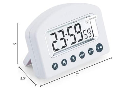 Taylor Digital Kitchen Timer with Chrome Accents