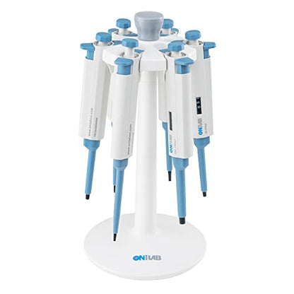 ONiLAB Round Pipette Stand, Laboratory Holder for 6 Pipettes - style: Round