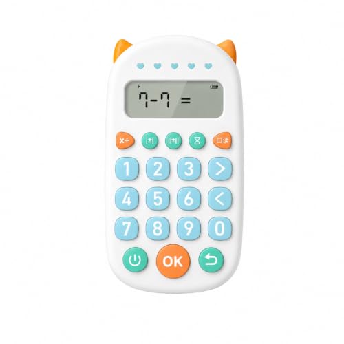 Interactive Math Learning Toy for Kids Ages 4+ with Companion Web App Fun Screen Free Mental Math Practice Addition and Subtraction Games.
