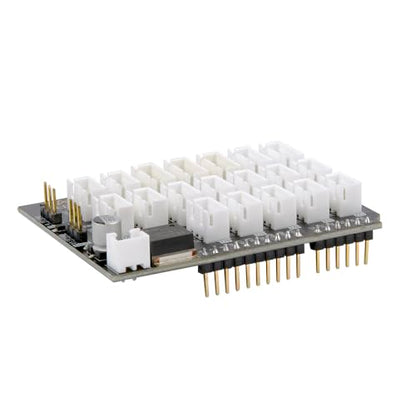 Easy-Plug ESP32 Expansion Board, ESP32-IO Sensor Expansion Board, for ESP32 Development Board (QA017) - color: black-white