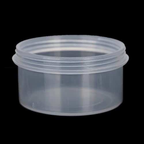 12 Pack 1.01 oz Round Plastic Containers (1.97 x H1.1 inch), Round Transparent Plastic Bead Jar with Lids for Beads, Coins, Safety Pins and Other Craft Jewelry - size: 30 ml (1.97" x 1.1")