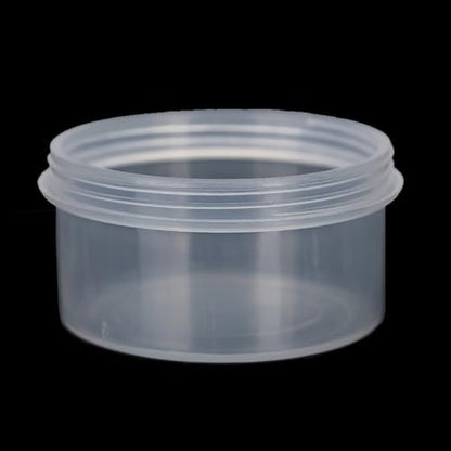 12 Pack 1.01 oz Round Plastic Containers (1.97 x H1.1 inch), Round Transparent Plastic Bead Jar with Lids for Beads, Coins, Safety Pins and Other Craft Jewelry - size: 30 ml (1.97" x 1.1")
