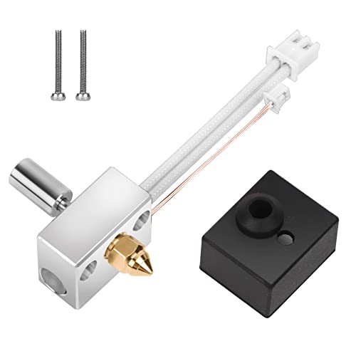 Creality Official Sprite Extruder Standard Heater Block Kit High Temperature 260℃ Titanium Heatbreak Plated Copper Nozzle Compatible with Creality Ender 3 S1 - style: A-Standard