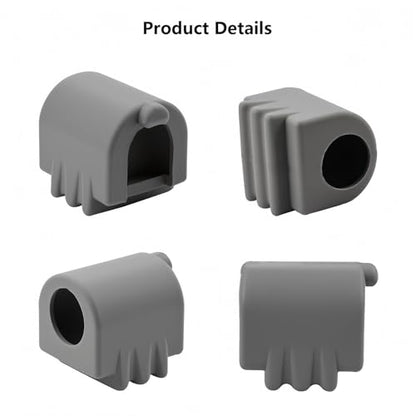 5PCS Silicone Socks for Kobra 3 Max, 3D Printer High Temperature Resistance Hotend Nozzle Silicone Socks Cover for Anycubic Kobra 3 Max Combo - style: Kobra 3 Max