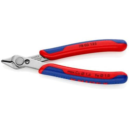 KNIPEX Tools 78 03 125 Electronics Super Knips, 5-Inch - size: 5-Inch, style: Knips