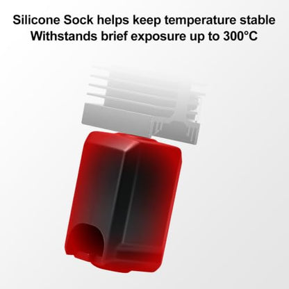 11Pcs Hotend Silicone Sock for Bambu Lab X1/X1C/P1P/P1S - size: For X1/ P1 Series