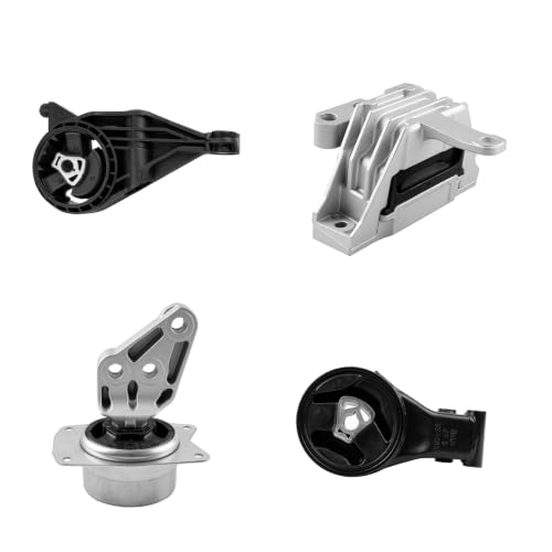 4PC Engine Motor Mount Set for 2013-2015 Chevrolet Malibu 2.0L/2.5L L4 Auto - size: 2013-2019 Chevrolet/2014-2017 Buick