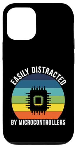 Easily Distracted By Microcontrollers Case for iPhone 12/12 Pro